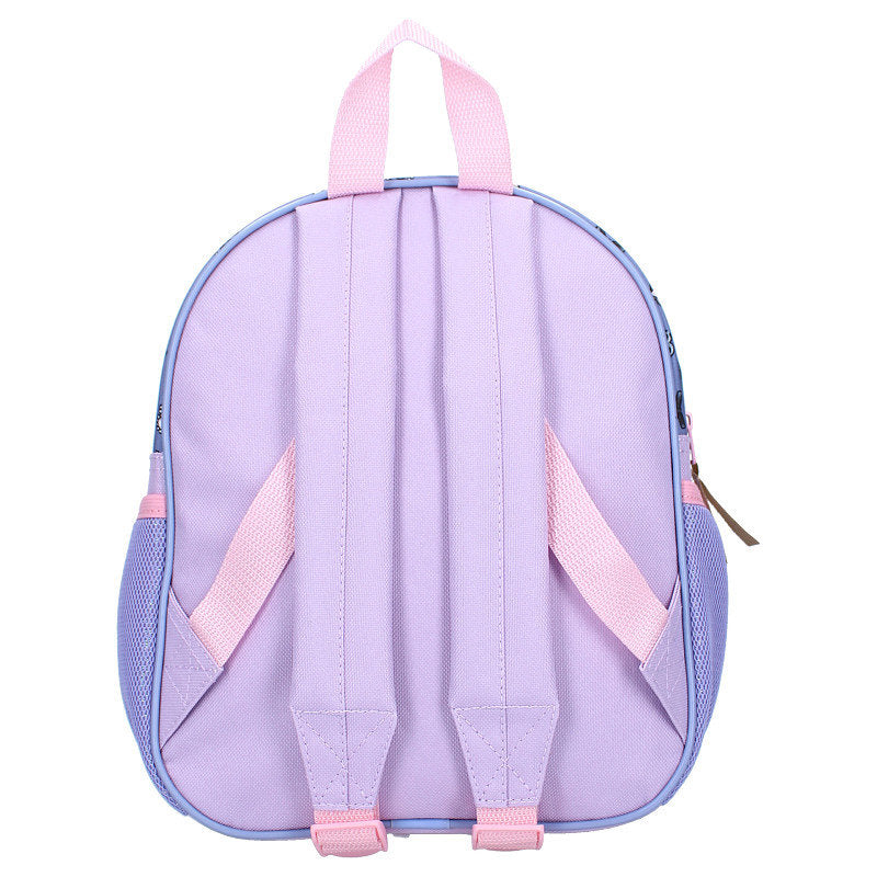 Mochila Infantil 29Cm Con Rejillas Y Bolsillo Kuromi