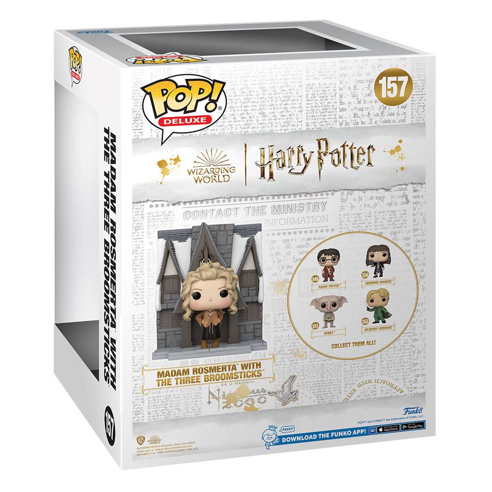 Harry Potter - Chamber of Secrets Anniversary POP! Deluxe Vinyl Figura Hogsmeade - 3 Broomsticks wMadam Rosmerta 9 cm