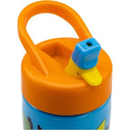 Botella Infantil Plástico Con Pajita 410Ml Pokémon Pikachu
