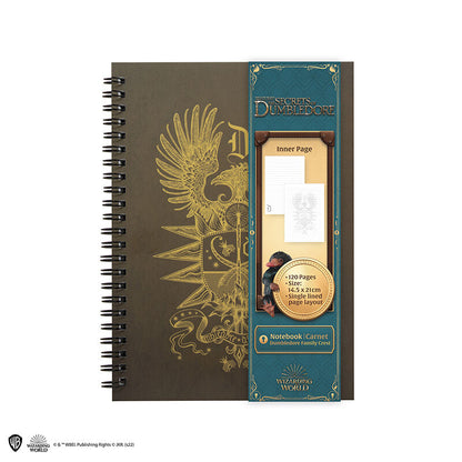 Cuaderno espiral Escudo familia Dumbledore