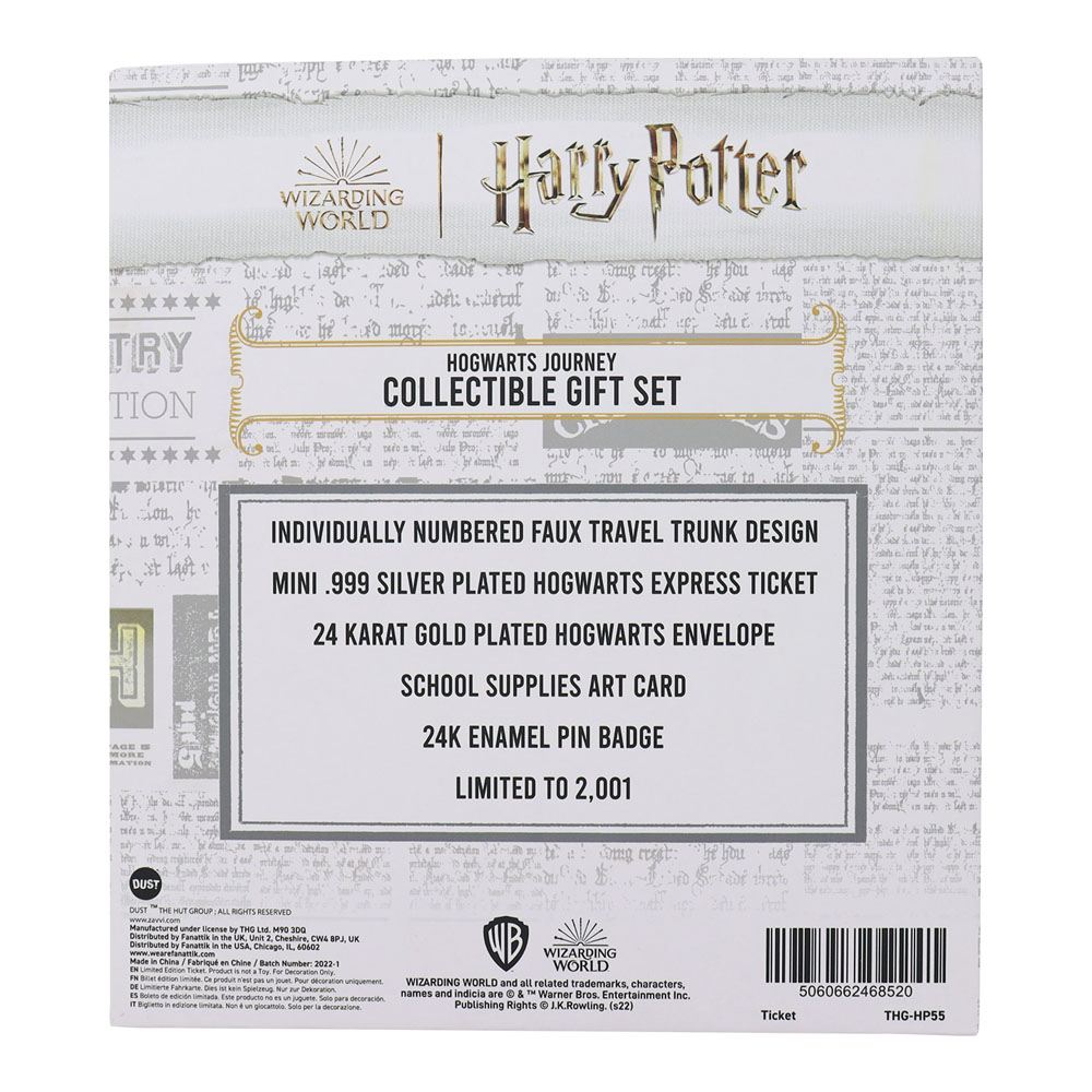 Harry Potter Pack de Regalo Coleccionista Colección El Viaje de Harry Potter a Hogwarts