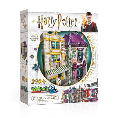 Harry Potter Puzzle 3D Tienda Madame Malkins (290 piezas)