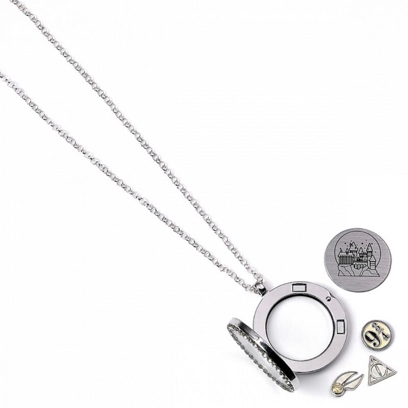 Collar Harry Potter con 3 Colgantes Flotantes