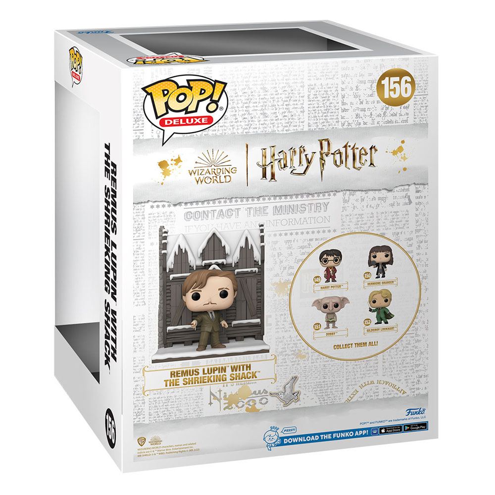 Harry Potter - Chamber of Secrets Anniversary POP! Deluxe Vinyl Figura Hogsmeade - Shrieking Shack wLupin 9 cm