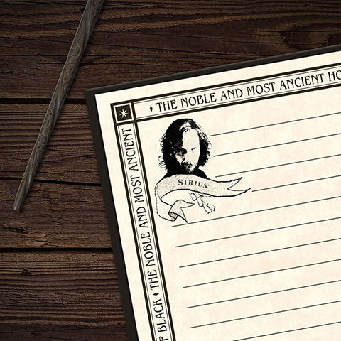 Libreta rigida Casa Black - Harry Potter