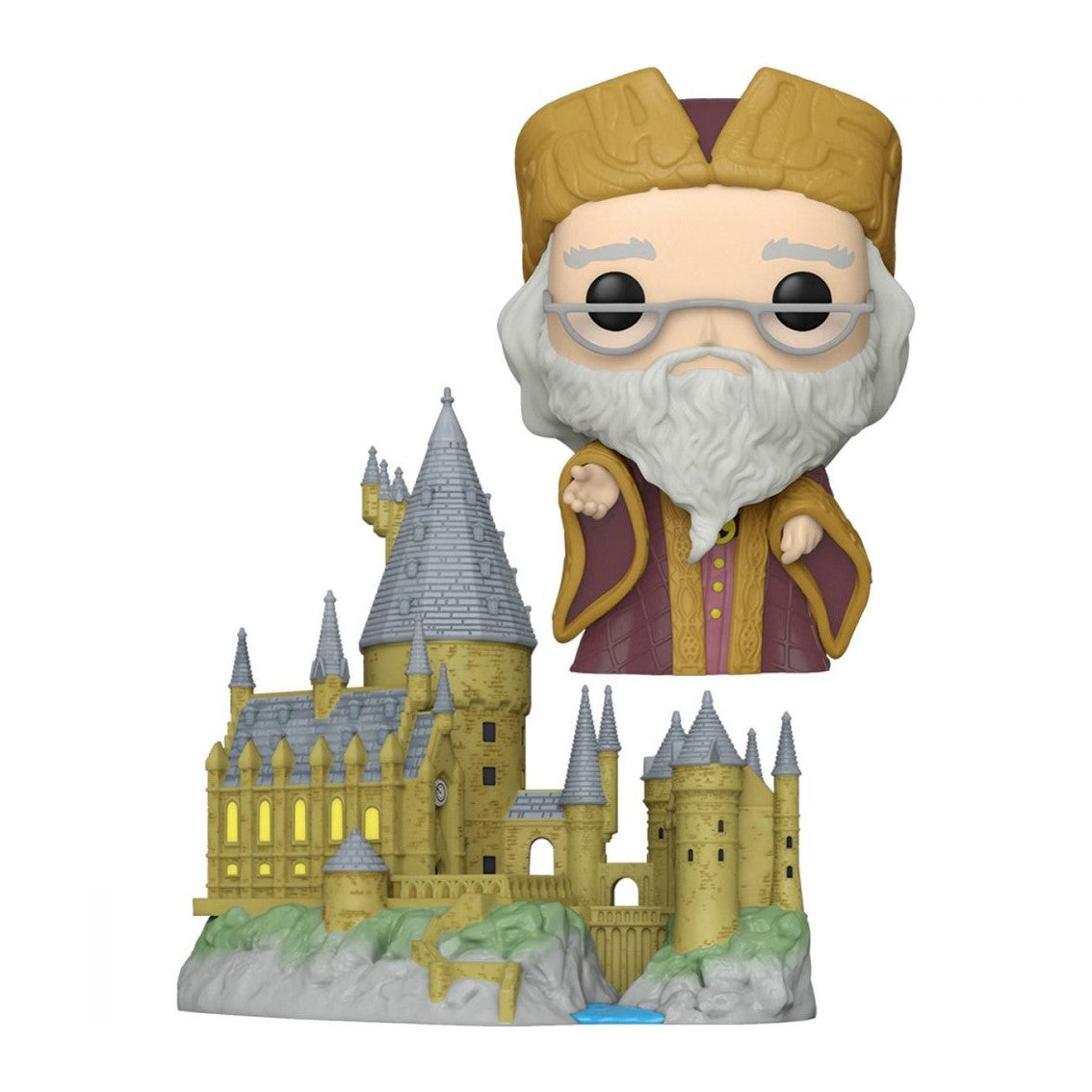 Funko Pop Town Harry Potter Aniversario Dumbledore Con Hogwarts