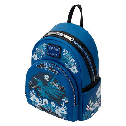 Mochila Ravenclaw House Floral Harry Potter Loungefly 26cm