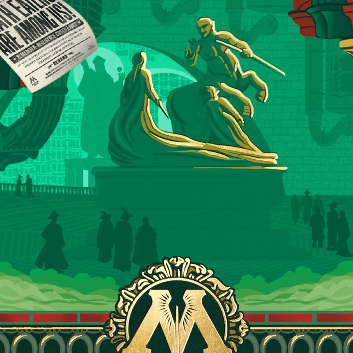 Lámina artística del Ministerio de Magia MinaLima - Harry Potter
