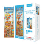 Maqueta Book Nook Con Luz Up Travel With The Wind