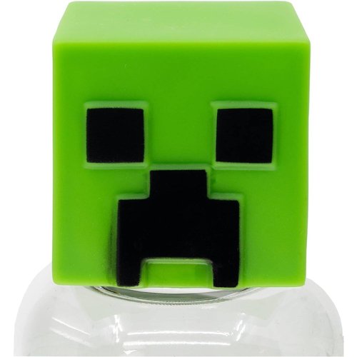 Botella Figurita 3D 560 Ml Minecraft