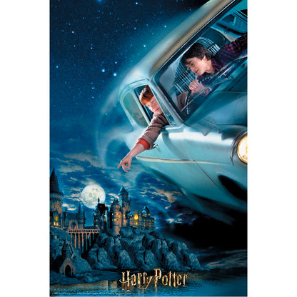 Puzzle-libro lenticular Harry Potter y Ron en el Ford Anglia