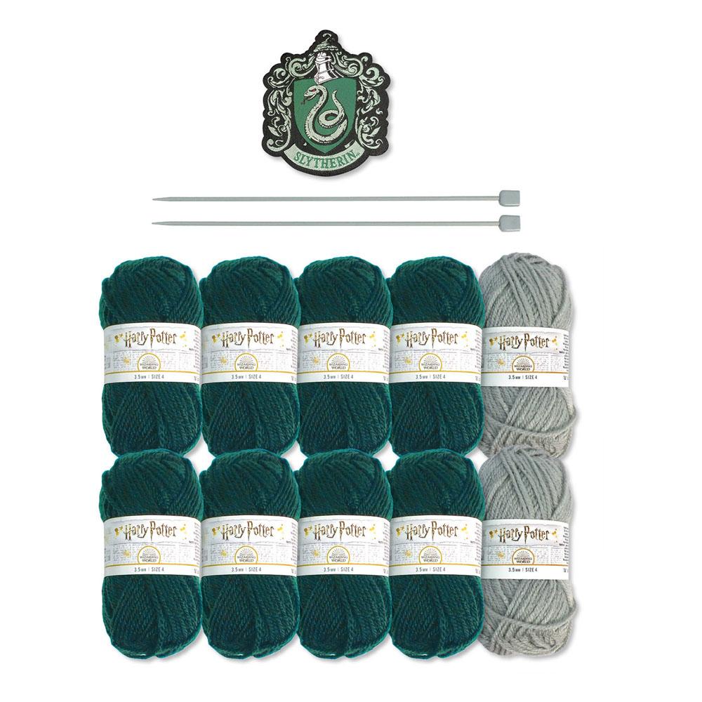 Harry Potter Kit de Costura Costura Bufanda Slytherin