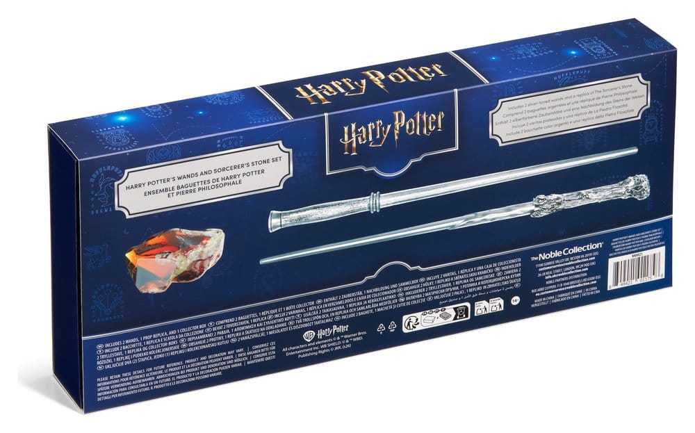 (PRE VENTA) Varita de celebración de Harry Potter Juego de varitas y piedra filosofal del 25.º aniversario de Harry Potter