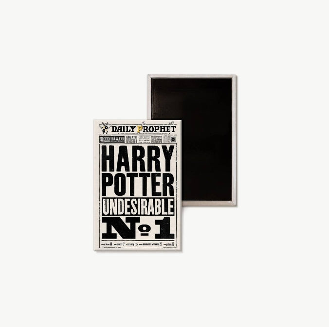 Juego de 4 imanes de la Gaceta Mágica de Harry Potter – minalima