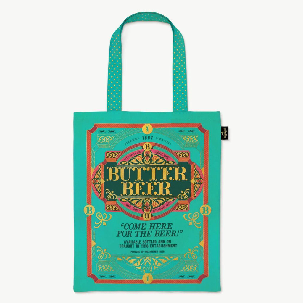 Bolso tote MinaLima de cerveza de mantequilla - Harry Potter