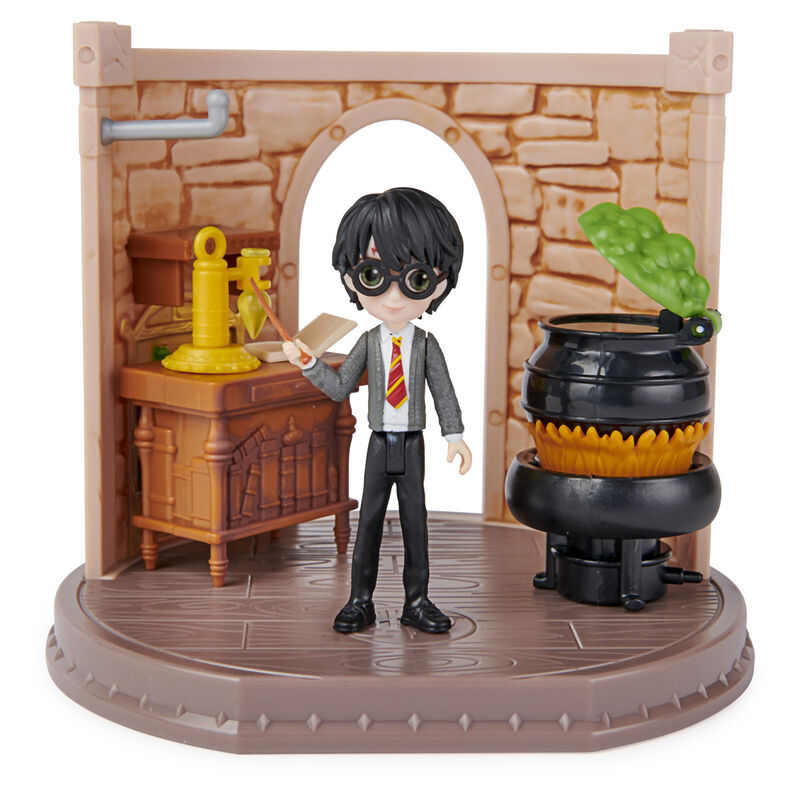 Diorama Magical Minis Aula de Pociones Harry Harry Potter Wizarding World