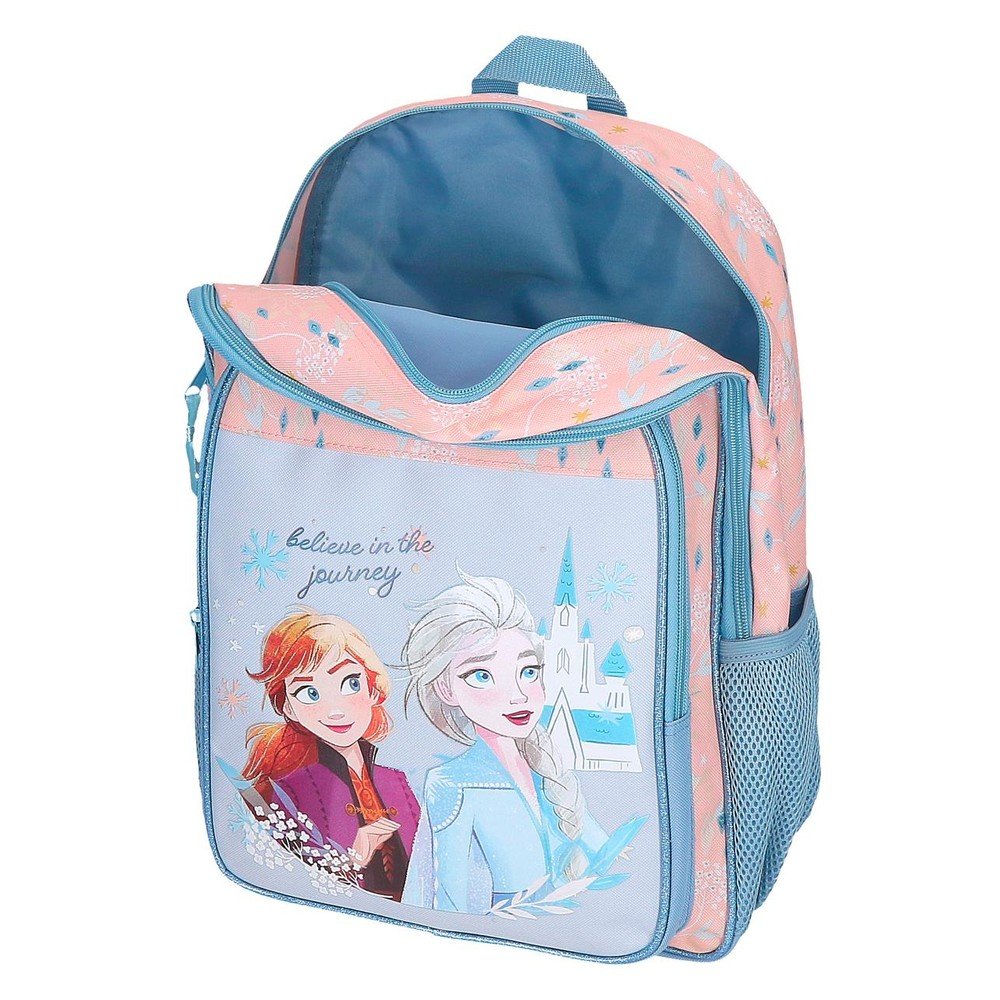 Mochila Escolar Doble 40Cm Frozen Believe In The Journey
