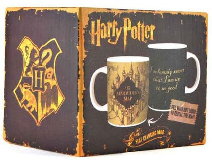 Harry Potter Taza sensible al calor Mapa del Merodeador