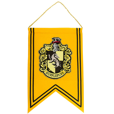 Banderín de pared de Hufflepuff - Harry Potter