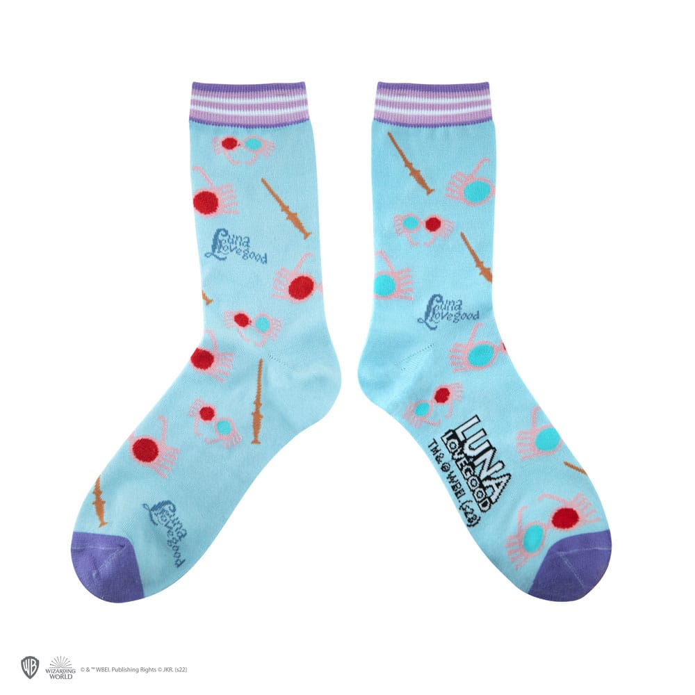 Harry Potter Pack de 3 Pares de calcetines Luna Lovegood