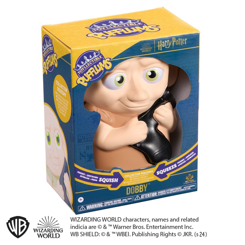 Harry Potter Figura Antiestrés Squishy Pufflums Dobby 18 cm