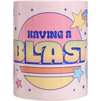 Taza funda de peluche Angel & Stitch Disney 440ml