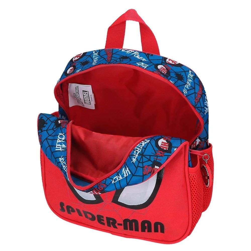 Mochila De Guarderia 25Cm Spiderman Authentic Adapt A Carro