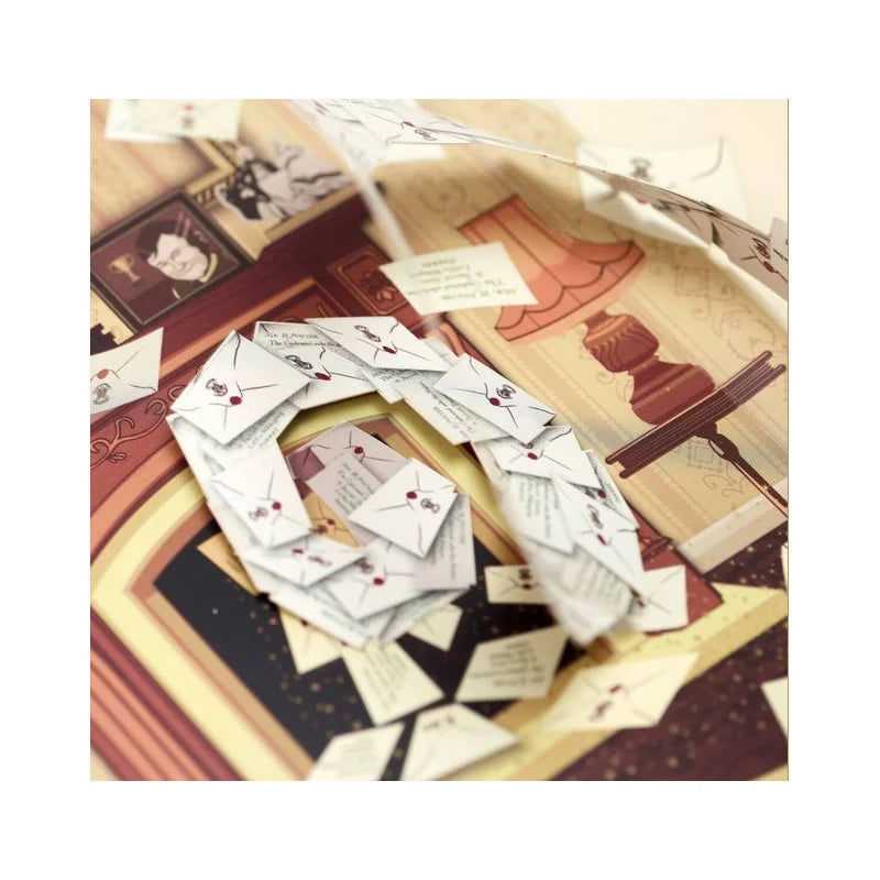 Tarjeta De Felicitación Con La Carta De Aceptación De Harry Potter – Minalima – 25 Años De Magia