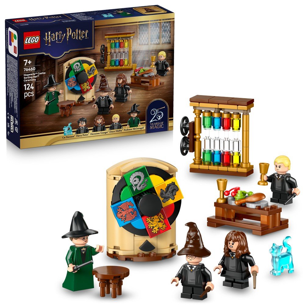 Lego Castillo De Hogwarts Ceremonia Sombrero Seleccionador