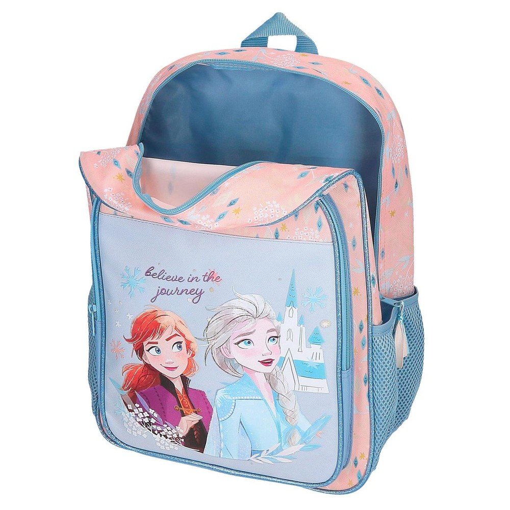 Mochila Escolar Frozen Believe In The Journey 40Cm Adapt A