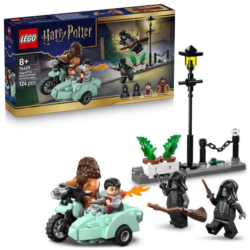 Lego Hagrid Y Harry Huida De Privet Drive