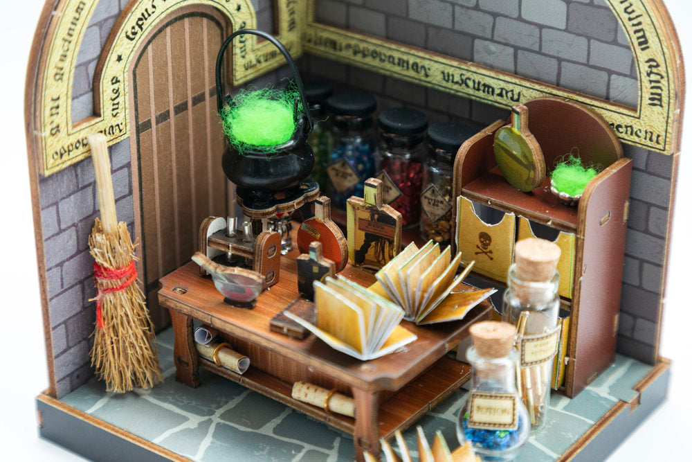 Maqueta Harry Potter Clases De Pociones Hogwarts