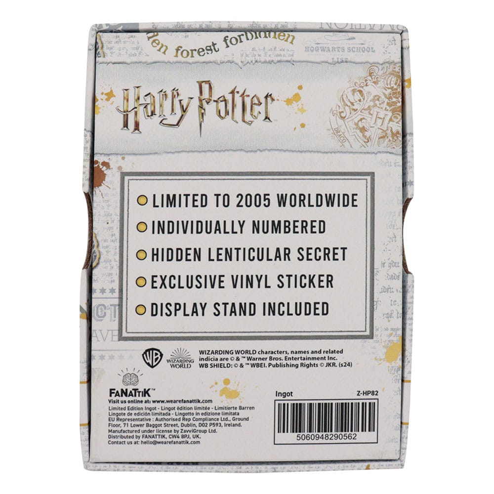 (PRE VENTA) Harry Potter Lingote Dumbledore's Army Limited Edition