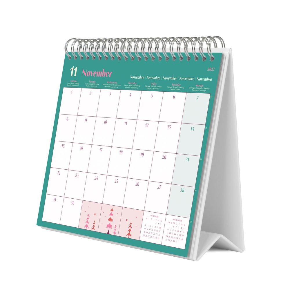 Calendario De Escritorio 2027 Harry Potter