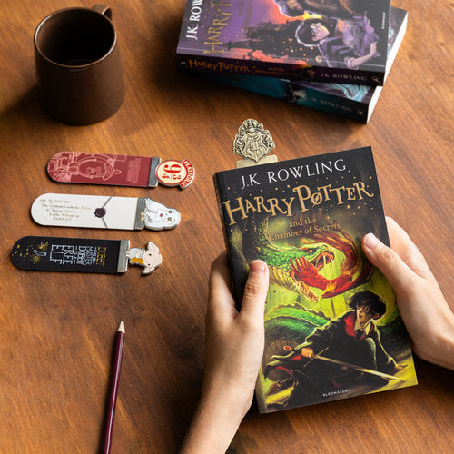 Set De 4 Marcapáginas Harry Potter