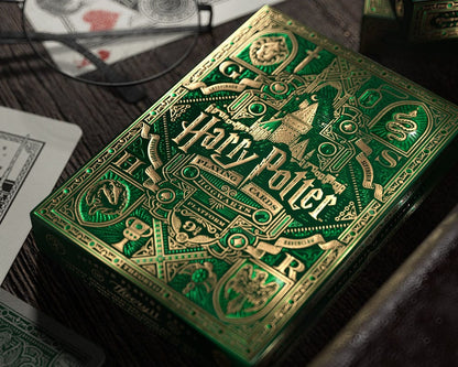 Harry Potter Baraja de cartas Green Version (Slytherin)