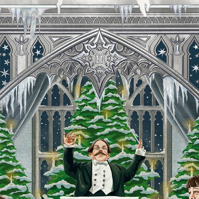 Lámina Artística Baile de Navidad MinaLima - Harry Potter