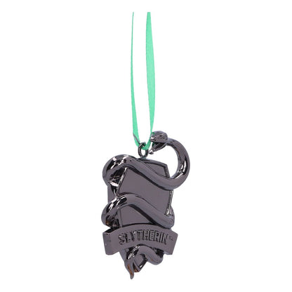 Harry Potter Decoración Árbol de Navidad Slytherin Crest (Silver) 6 cm