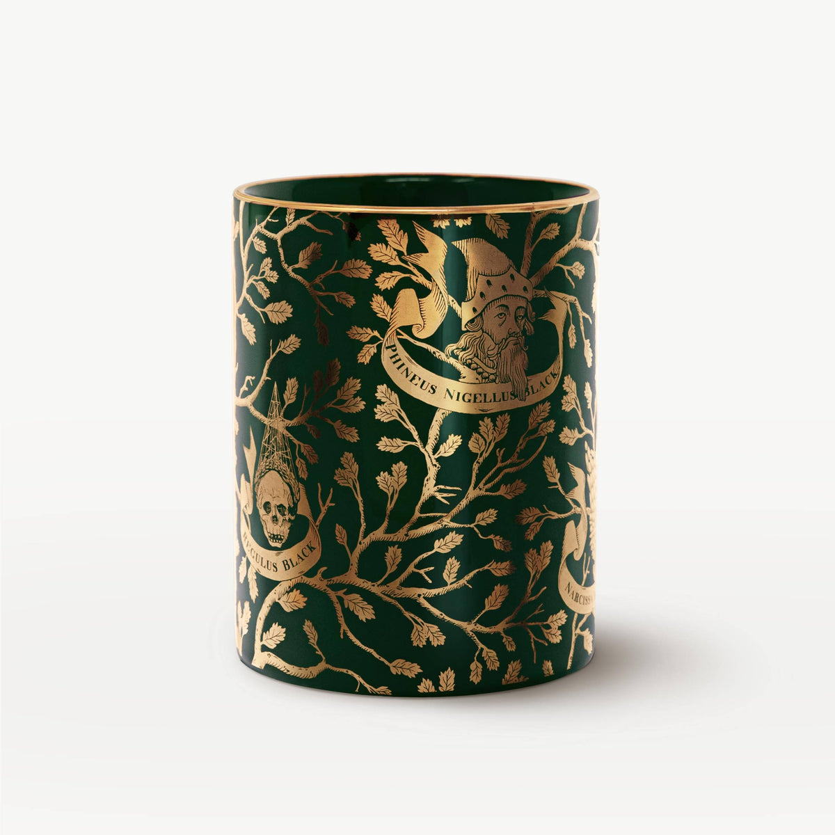 Portalápices de tapiz MinaLima negro - Harry Potter