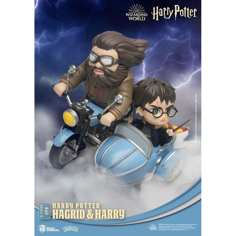 Harry Potter Diorama PVC D-Stage Hagrid & Harry New Version 15 cm