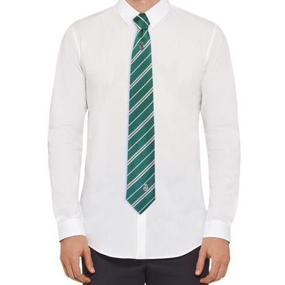 Set Corbata + Pin Licencia Harry Potter Slytherin