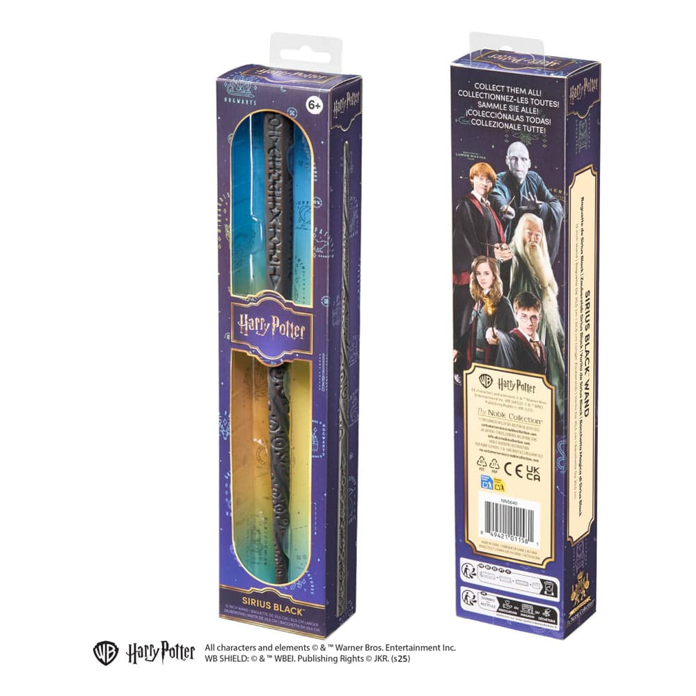 Harry Potter Varita de juego de rol Sirius Black 30 cm