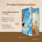 Maqueta Book Nook Con Luz Up Travel With The Wind