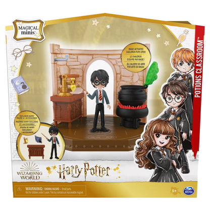 Diorama Magical Minis Aula de Pociones Harry Harry Potter Wizarding World