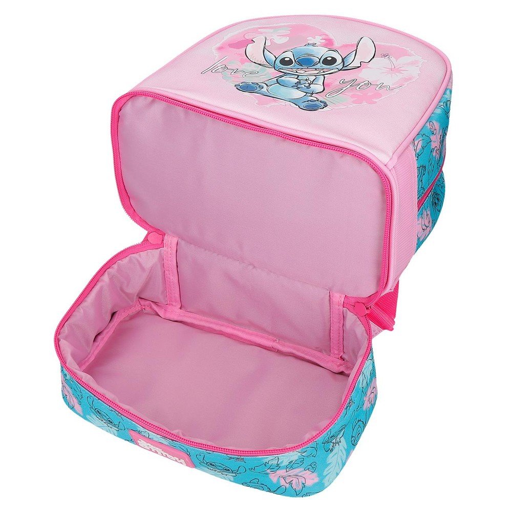 Mochila Infantil Heart Stitch 28Cm Con Portamerienda
