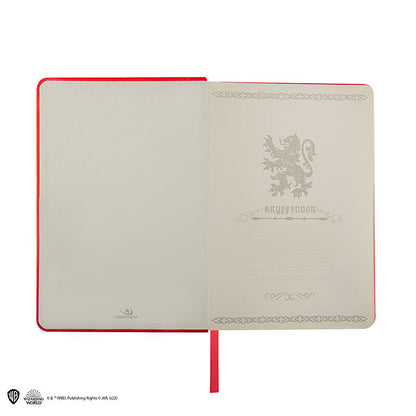 Set Premium Notebook y Bolígrafo Gryffindor