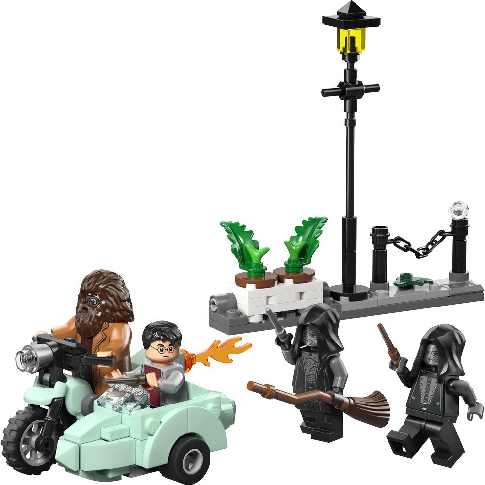 Lego Hagrid Y Harry Huida De Privet Drive