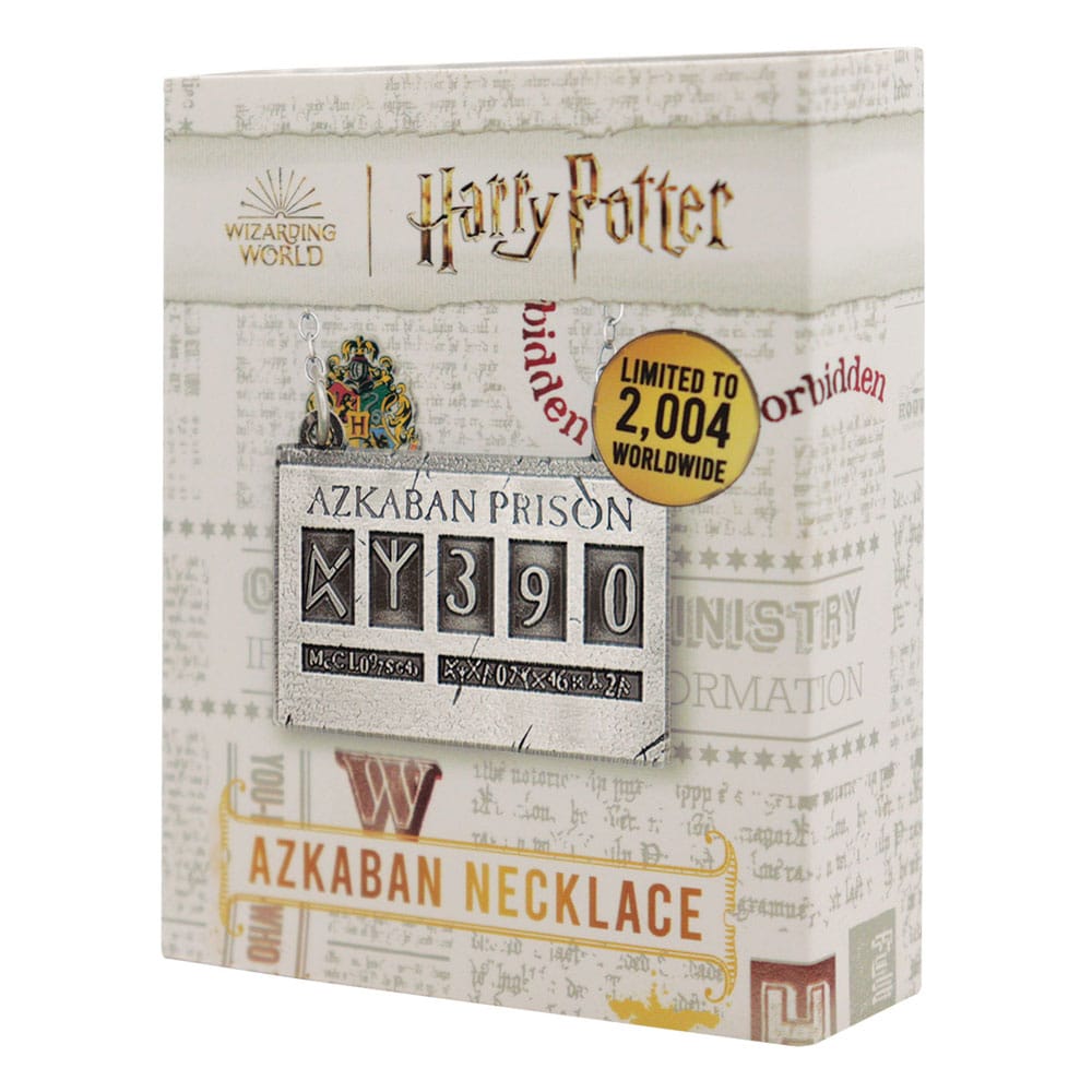 (PRE VENTA) Harry Potter Collar con Colgante Azkaban Edición Limitada