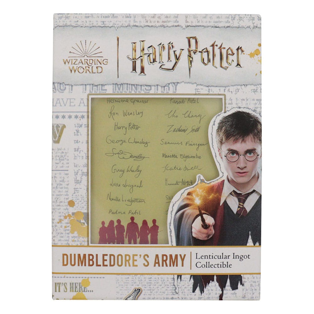 (PRE VENTA) Harry Potter Lingote Dumbledore's Army Limited Edition