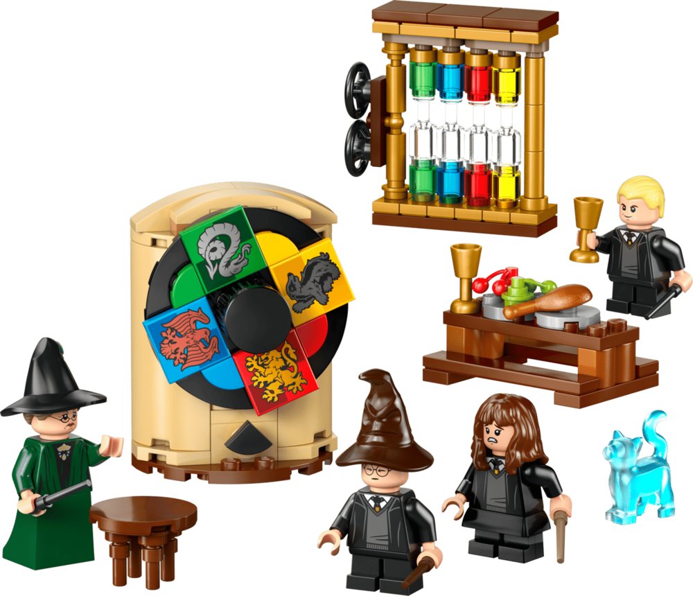 Lego Castillo De Hogwarts Ceremonia Sombrero Seleccionador